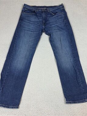 Vintage Levi's 505 Jeans Men's 34x30 Straight Leg Blue Denim Red Tab 1996